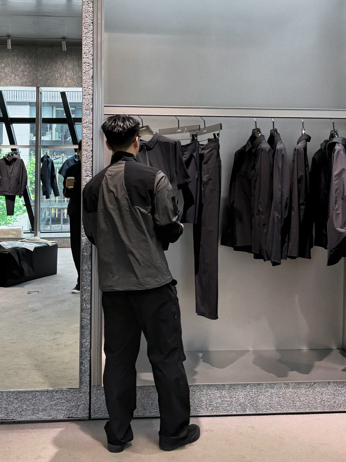 Chaqueta System A para hombre
