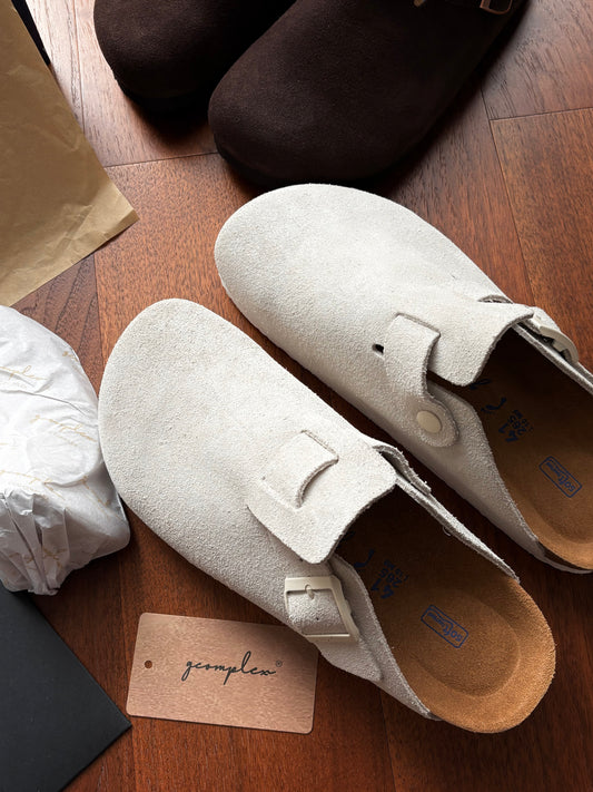 birken shoes with  Bottom jute layer increases insole stability