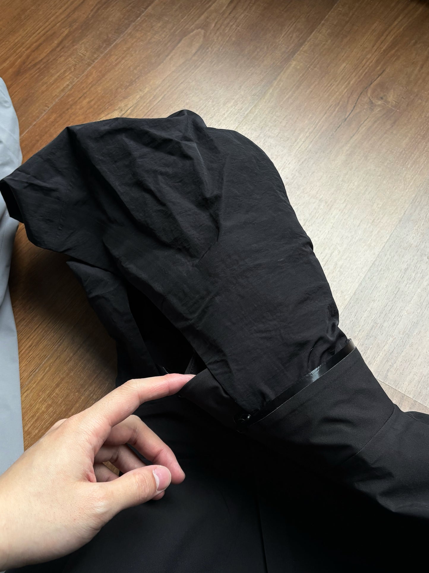 field jacket with hood