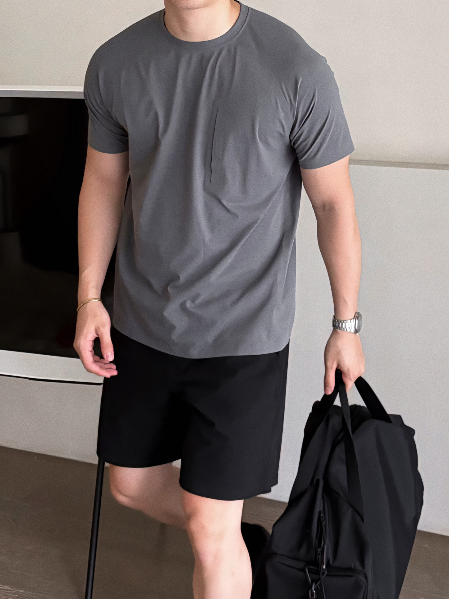 three roads shirts grey