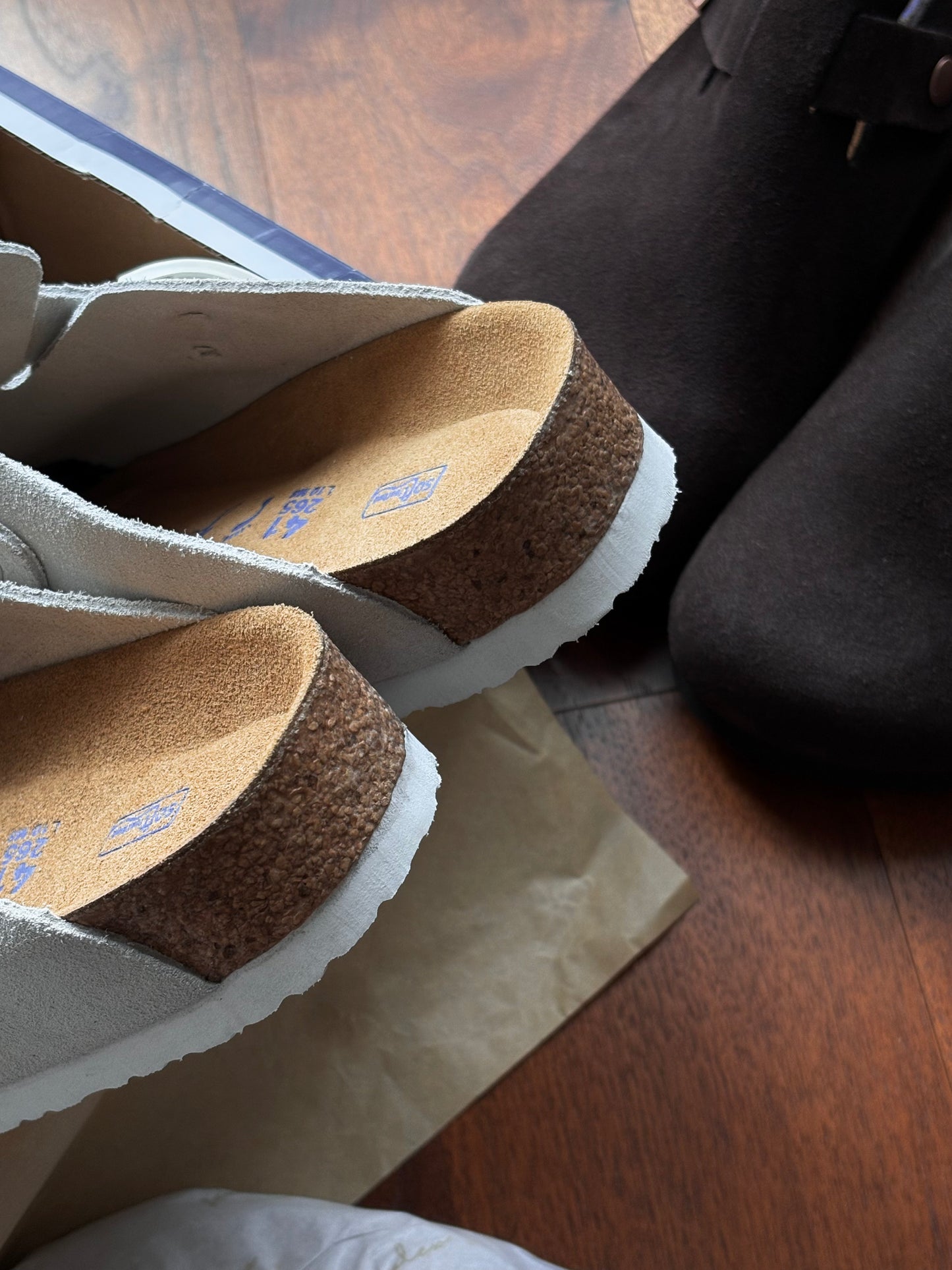 birken shoes  Heel detail 