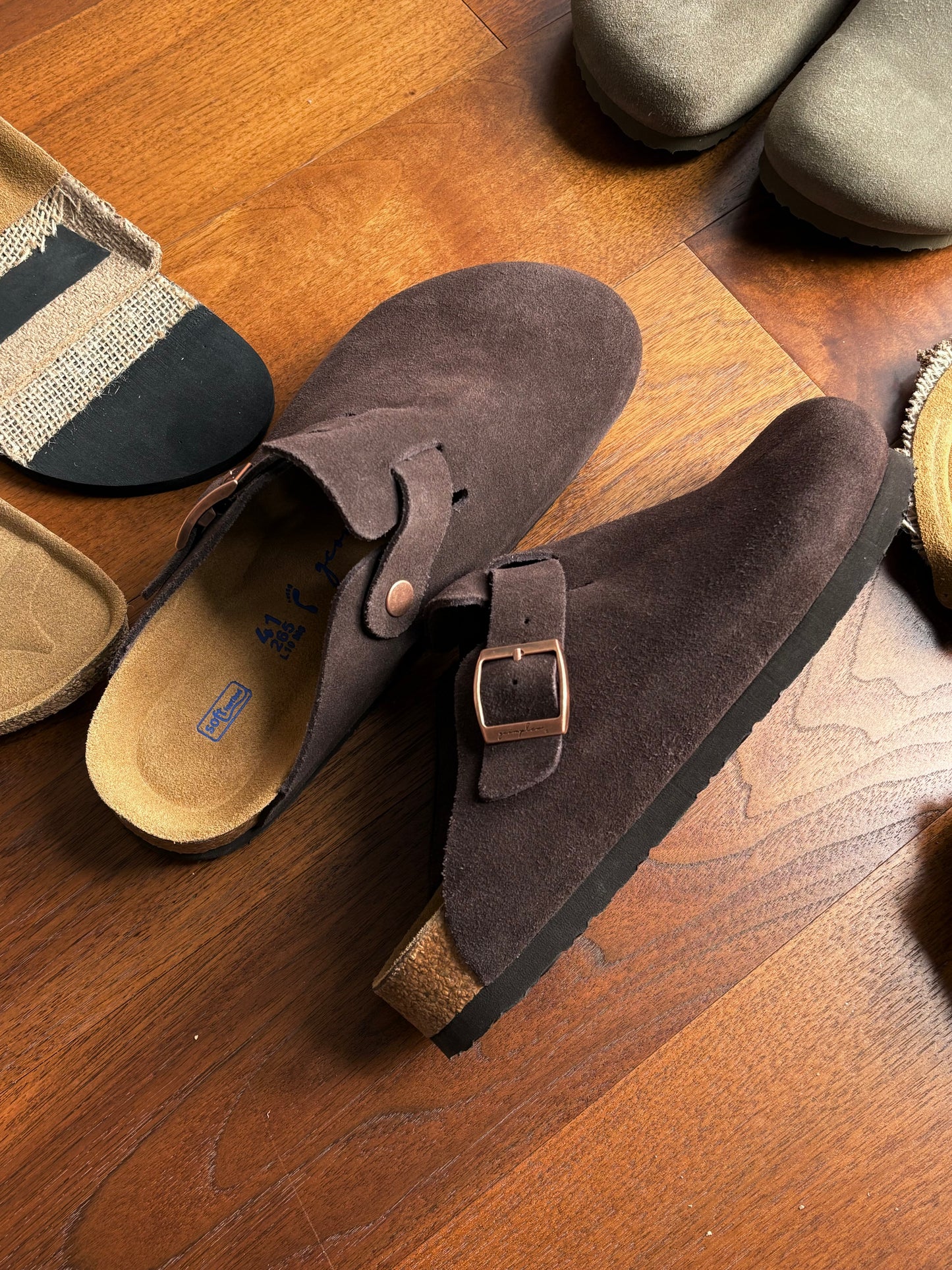 birken shoes Top jute layer enhances insole flexibility