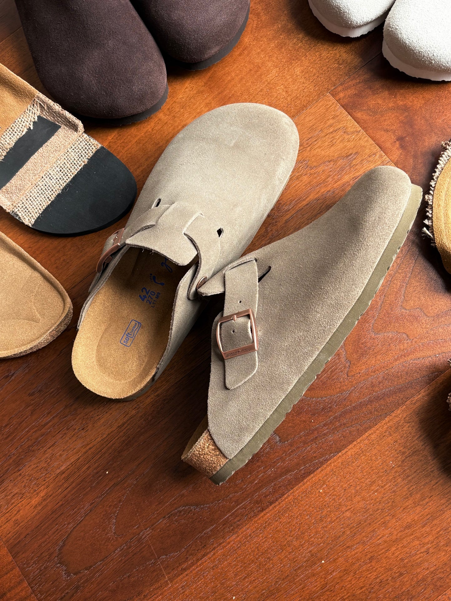 birken shoes light brown 