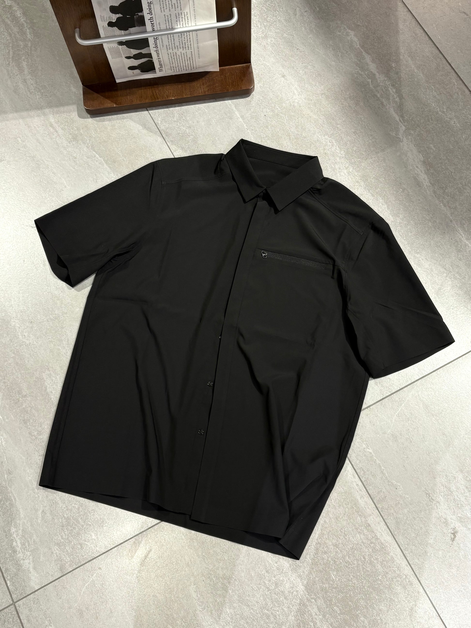 black skyline short sleeve shirt 