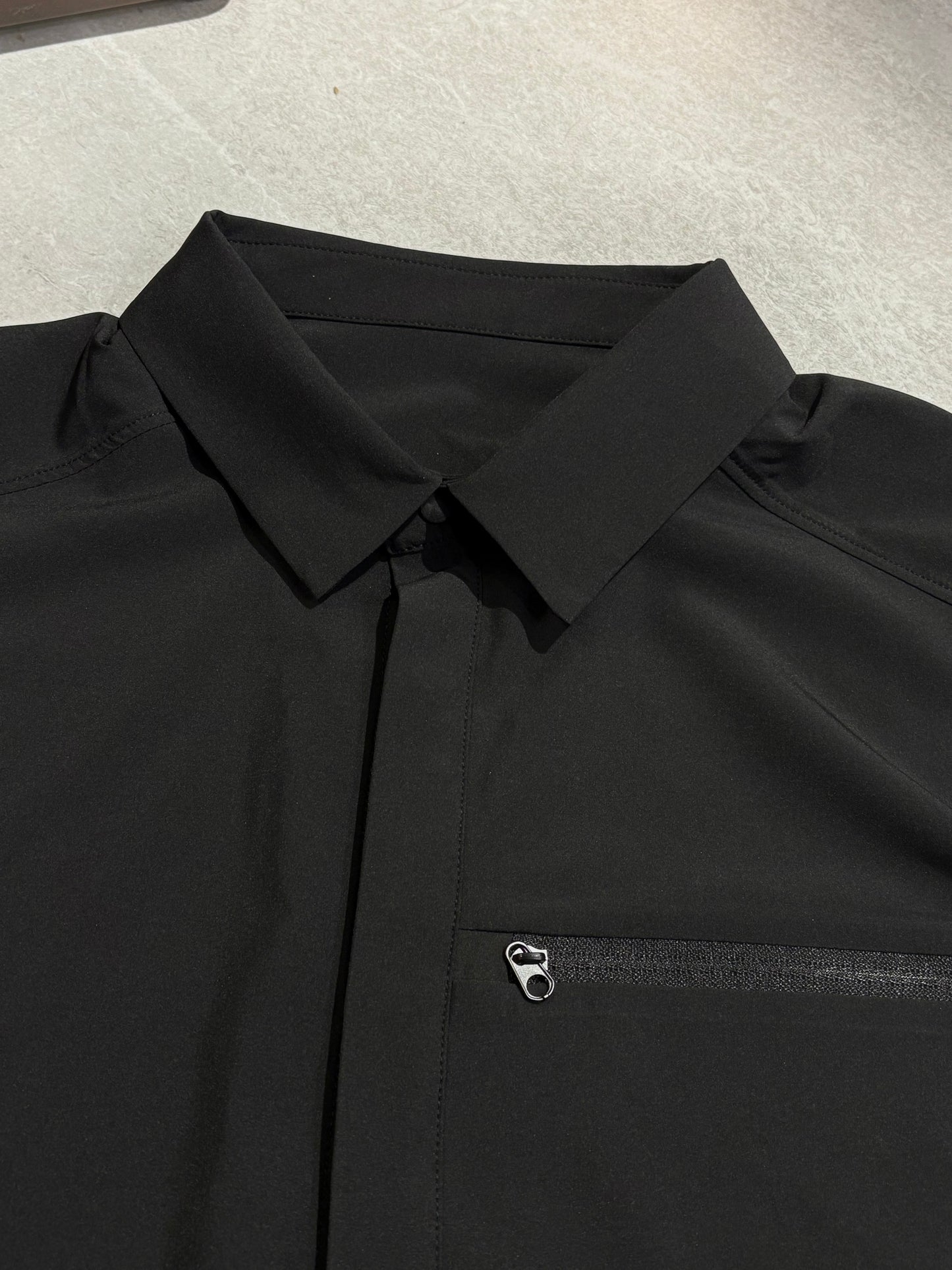 gggcomplex black skyline short sleeve shirts 