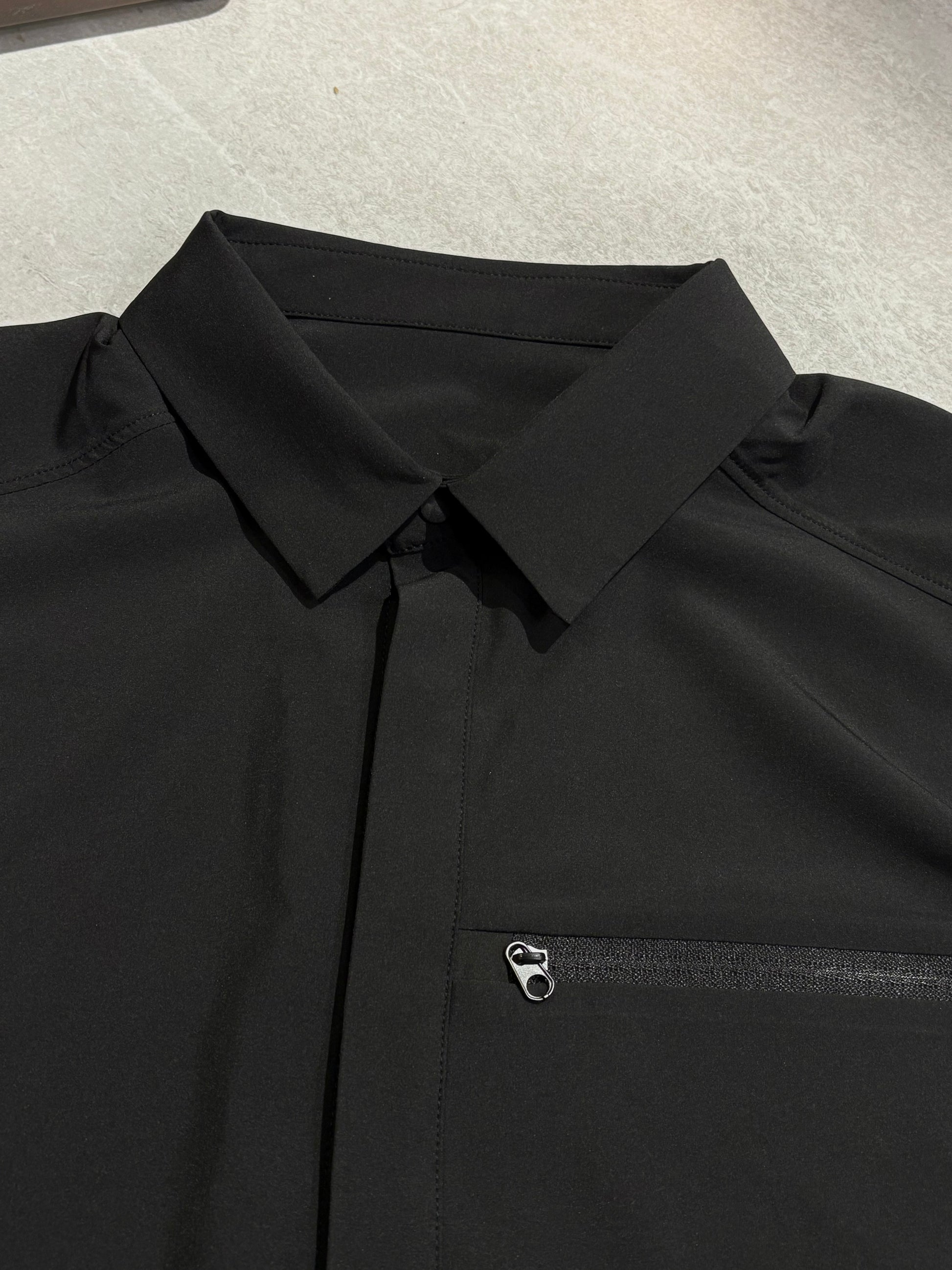 gggcomplex black skyline short sleeve shirts 
