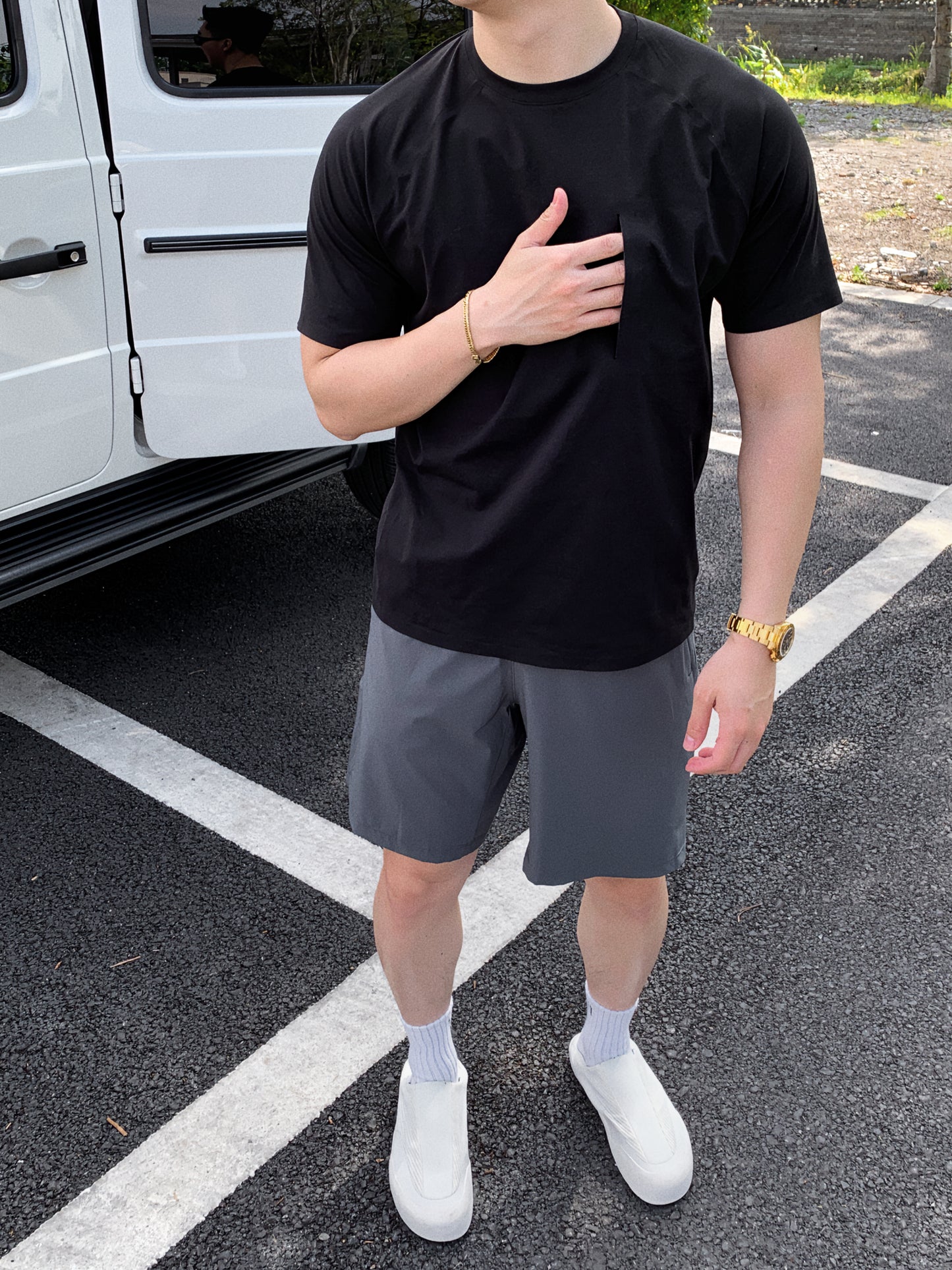 three roads shirts black 